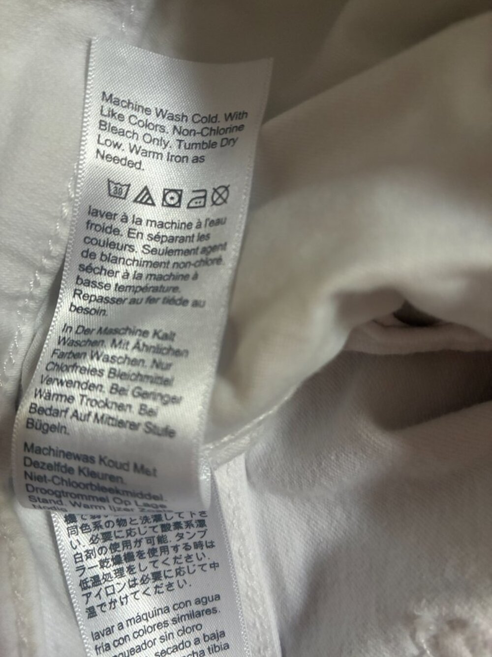 Madewell Jeans Womens 34 White High-Rise Skinny Cotton Raw Hem Stretch Casual - Picture 9 of 9